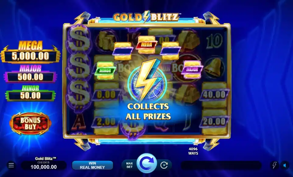 Play Gold Blitz Slot for Real Money